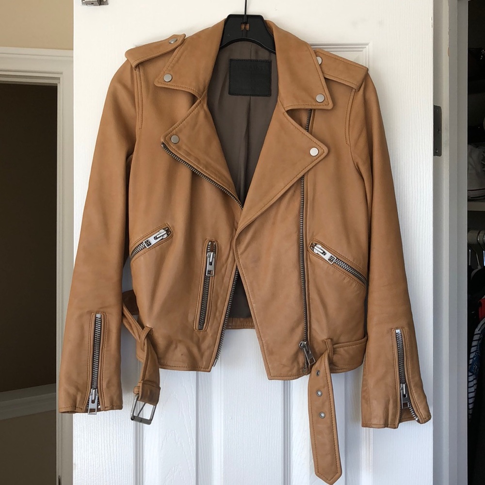 All Saints leather jacket